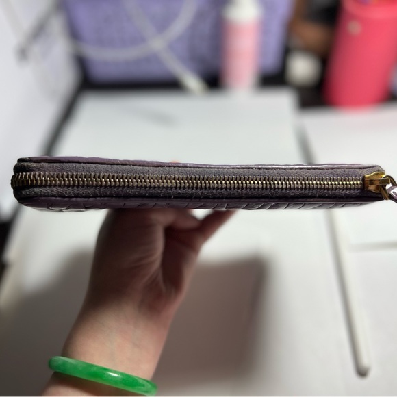 Authentic Miu Miu Matelasse Wallet purple - Picture 9 of 9